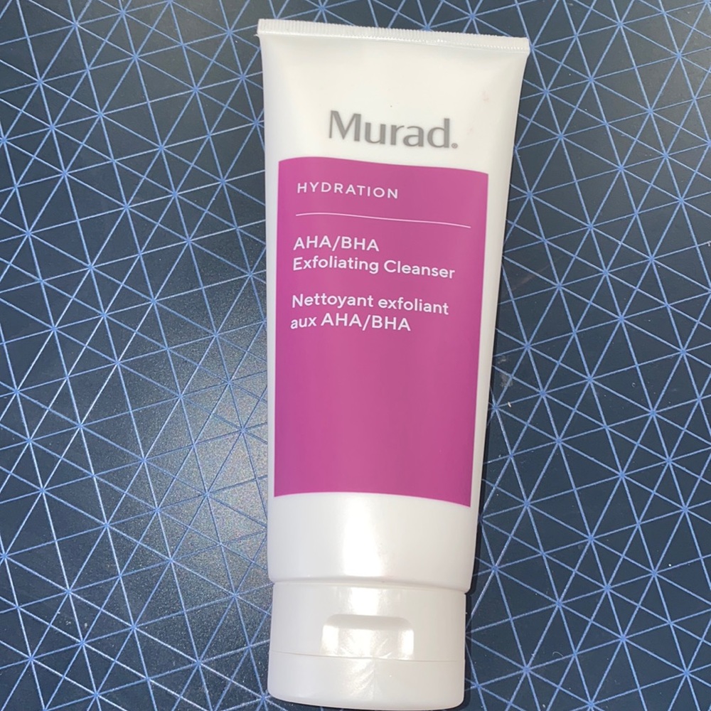 New! Murad exfoliating cleanser.